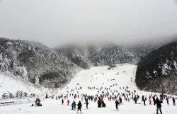 九宫山滑雪场景点介绍